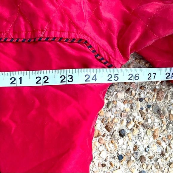 VTG Rare Coaco Red Silk Bomber Jacket Size  M - Picture 4 of 10